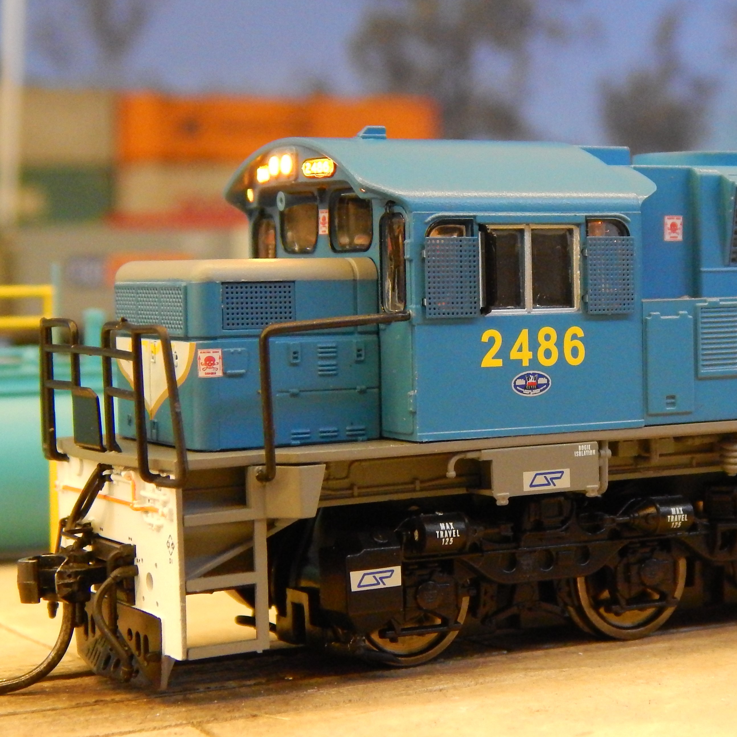 RTR068 2470 Class Locomotive #2486 HOn3½ (12mm Gauge)