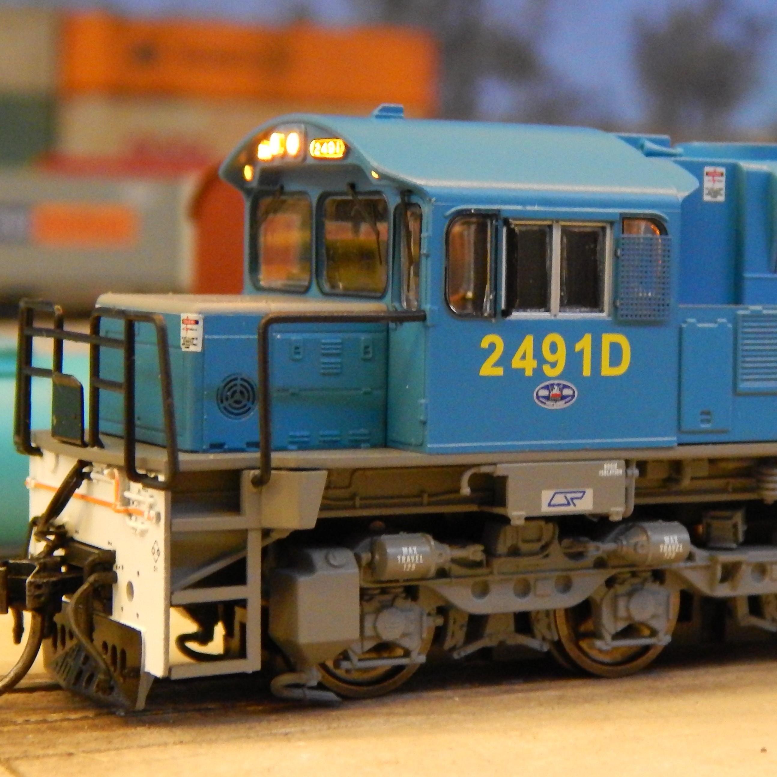 RTR071 2470 Class Locomotive #2491D HOn3½ (12mm Gauge)